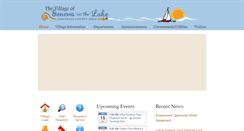 Desktop Screenshot of genevaonthelake.org